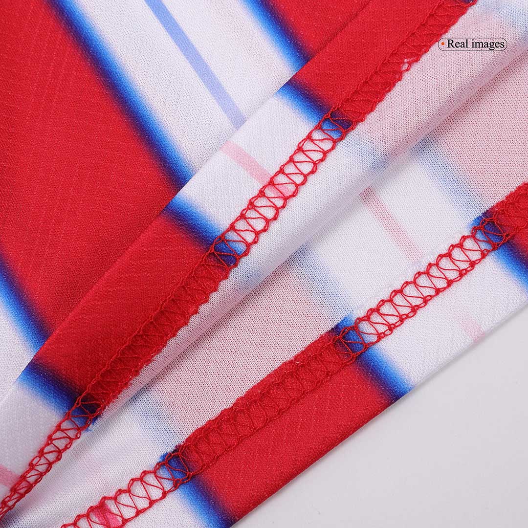 Kid's Atletico Madrid Home Soccer Jersey Kit(Jersey+Shorts) 2024/25Aut