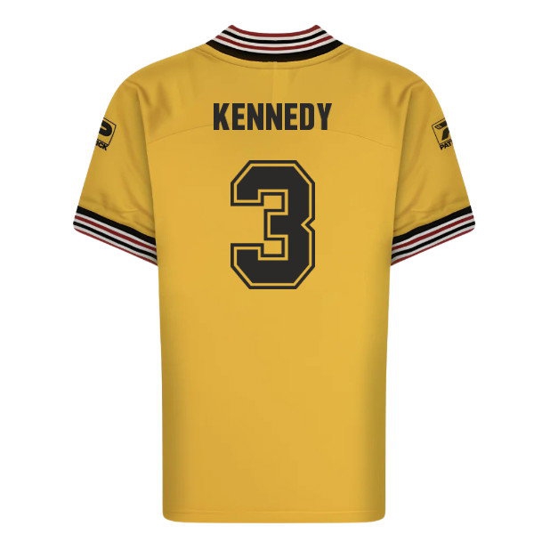 [DDJ] 1986-1988 Sunderland Third Retro Shirt (Yellow) (Kennedy 3)