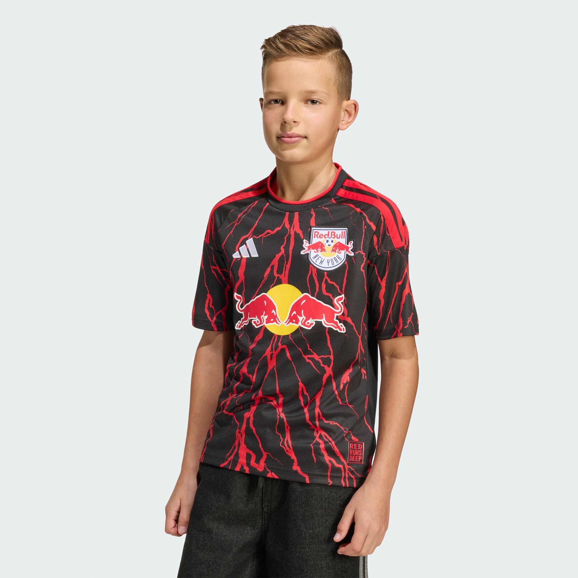 [JED] New York Red Bulls Youth 2026 The Rooted Kit Replica Jersey - Black