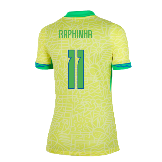 Refined Womens Football Team Raphinha Jersey 2024-2025 Comfortable
