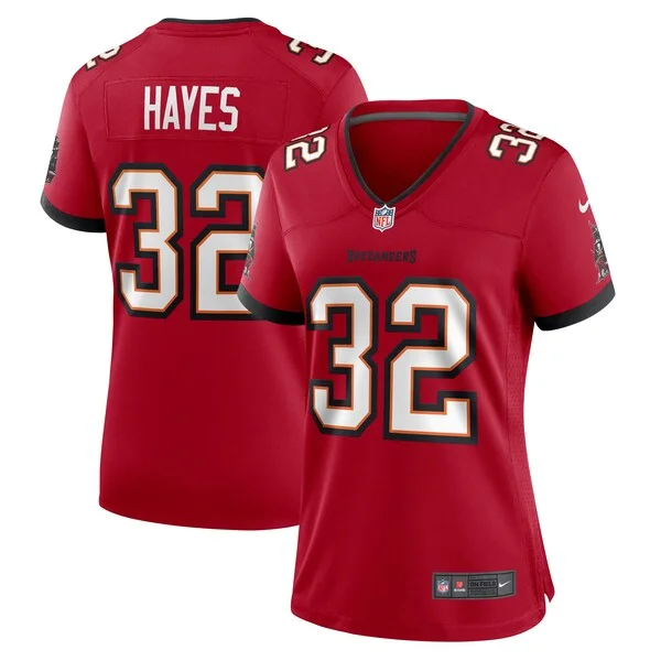 None Josh Hayes Game Jersey - Red | NFL Player Jersey | NFL Football