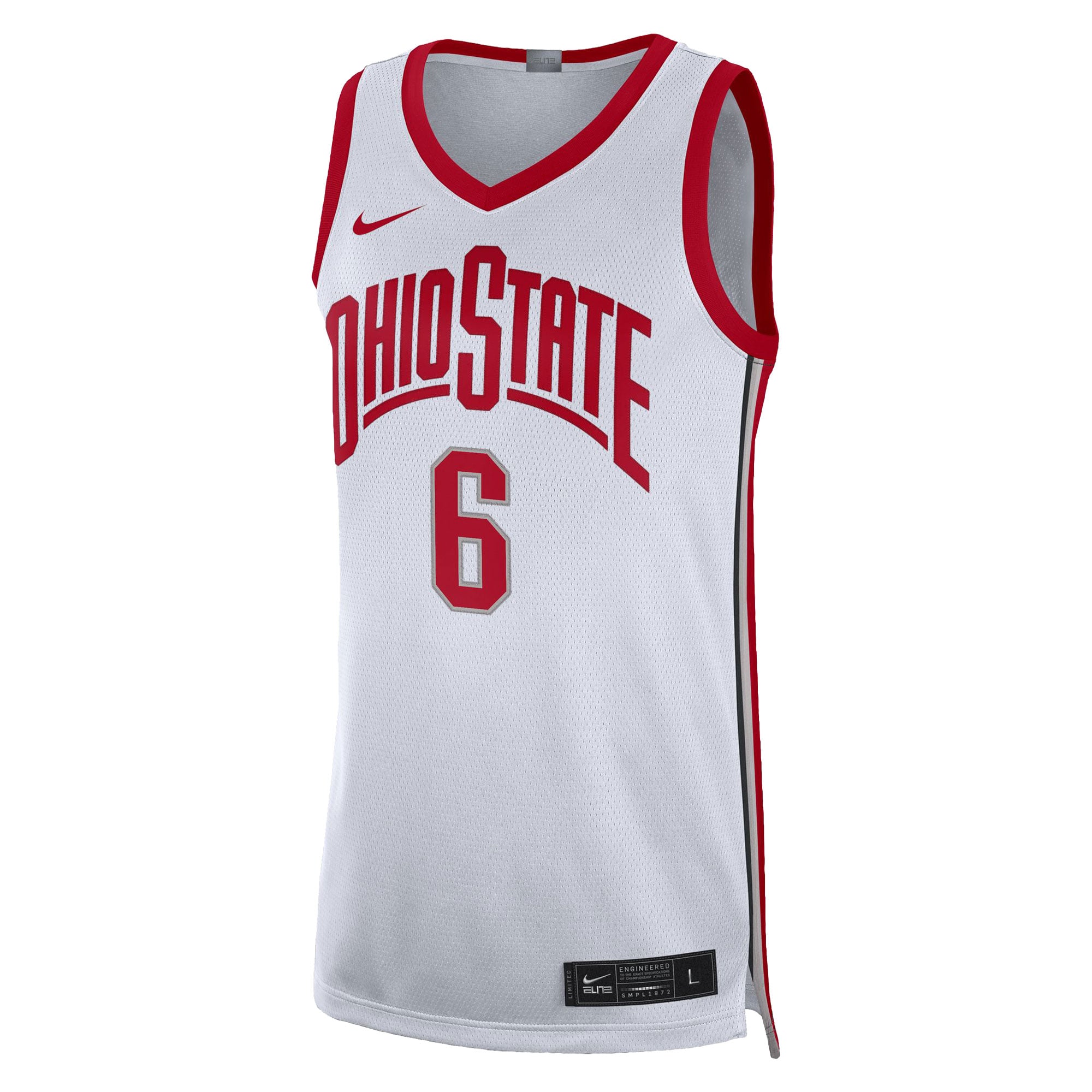 LeBron James Ohio State Buckeyes Nike Limited Basketball Jersey - White