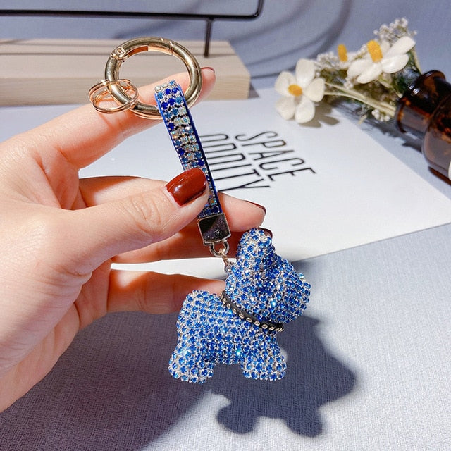French Bulldog Luxury French Bulldog Keychain Durable Dog Item