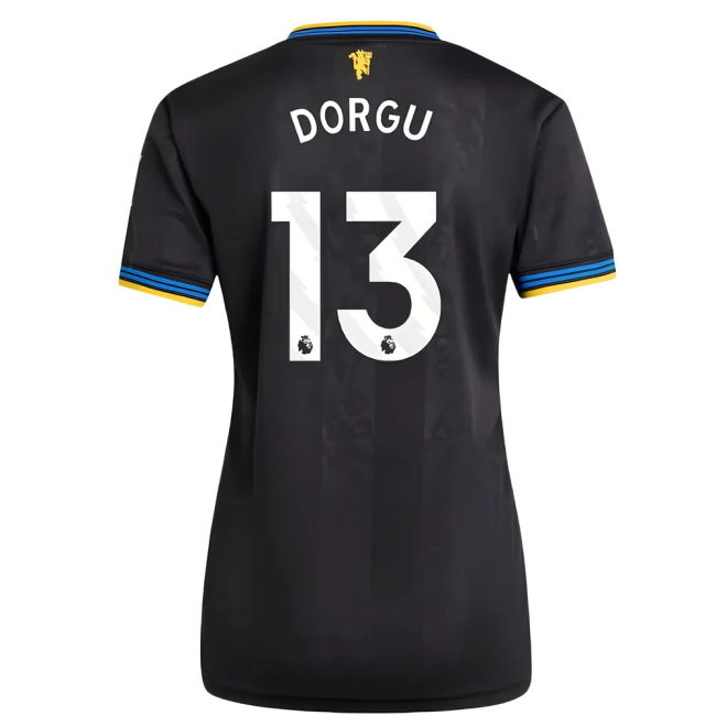 Official 2025-2026 Man Utd Third With Retro Design - Easy Care