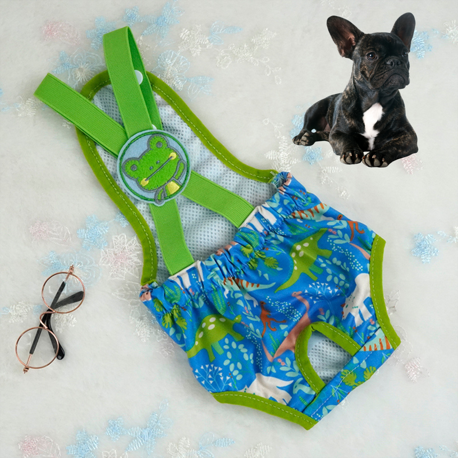 Lifestyle-Driven Frenchie Sanitary Panty With Adjustable Straps for Home