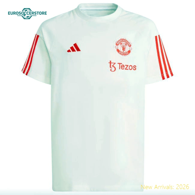 Gentle Man Utd Kids Beckham Jersey 2023-2024 Easy-care Stretchy
