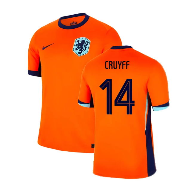 Pro Style Netherlands Home Pro Level Shirt 2024-2025 (Cruyff 14) (1)