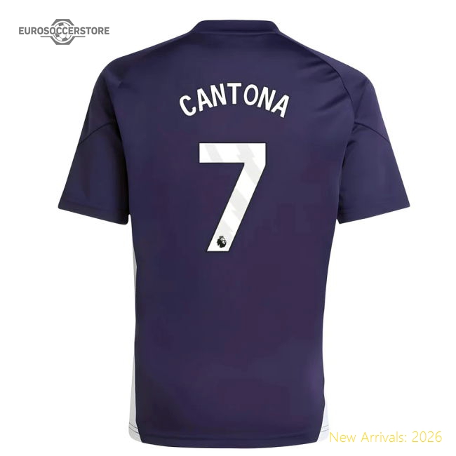 2025-2026 Man Utd Training Jersey (Aurora Plum) - Kids (Cantona 7)