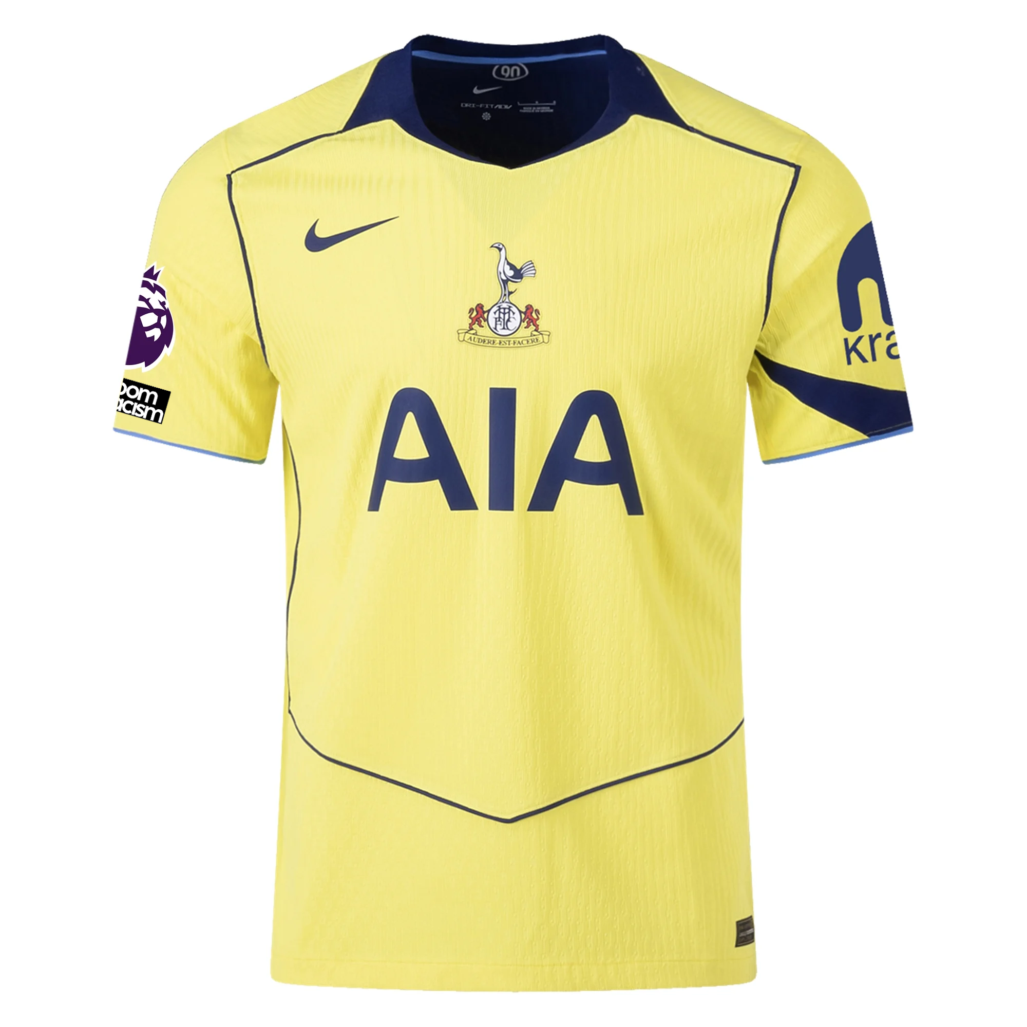 Tottenham Void) 2025-2026 UCL Third Jersey – Authentic Shirt