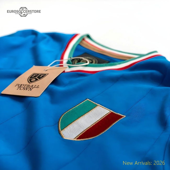 Vintage Italy Gli Azzurri Soccer Jersey