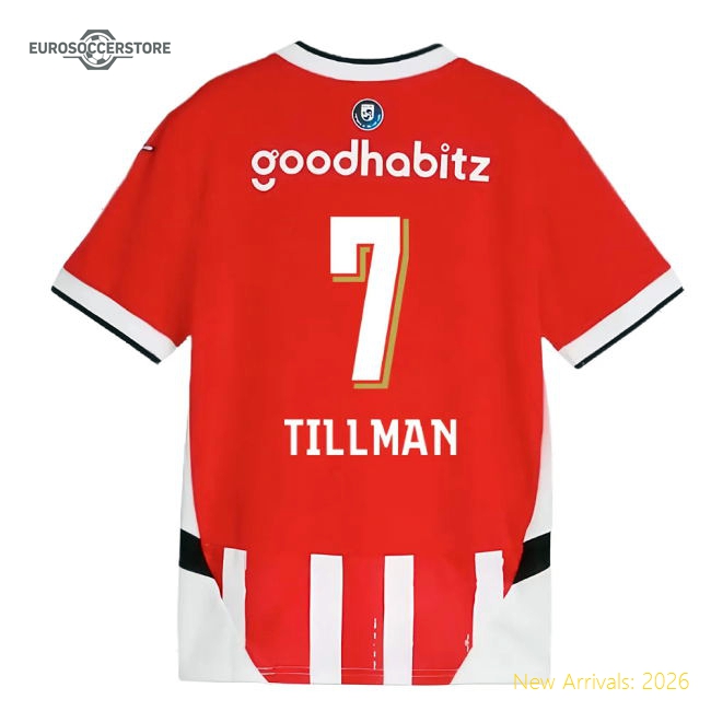 Football Team Kids Breathable Tillman Jersey 2024-2025 Non-irritating