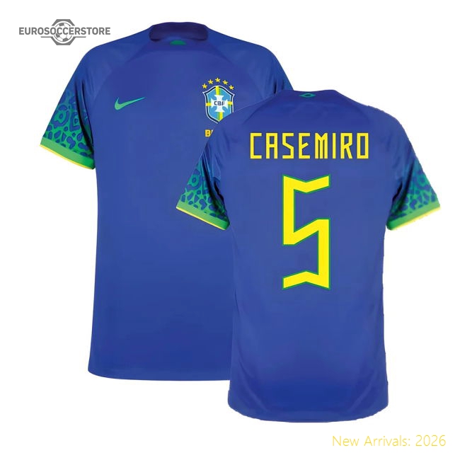 Football Brazil Jersey - Premium 2022-2023 Edition Fit Classic
