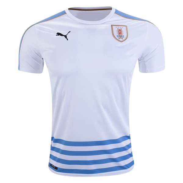 Breathable Discount Uruguay Football Shirt Away 2016 Socccer Jersey