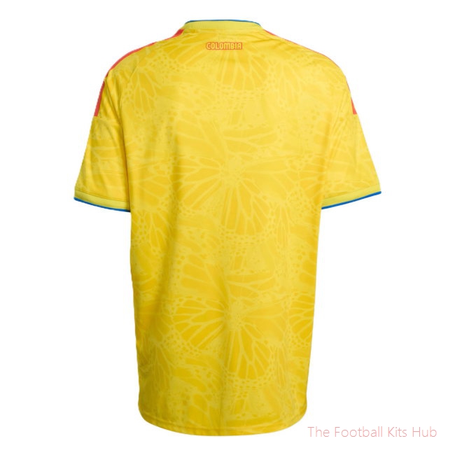 Colombia 2026-2027 Home Shirt Custom Name Country Football Kit