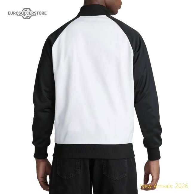 Professional Man Utd 1999 Away Inspired Retro Track Jacket White