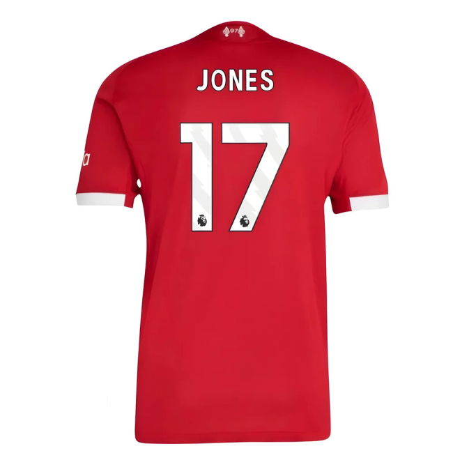 2025-20 Liverpool Authentic Home Jersey Jones #17 L M S