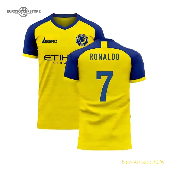 2025-2026 Football Team Kids Premium Ronaldo Jersey Climacool