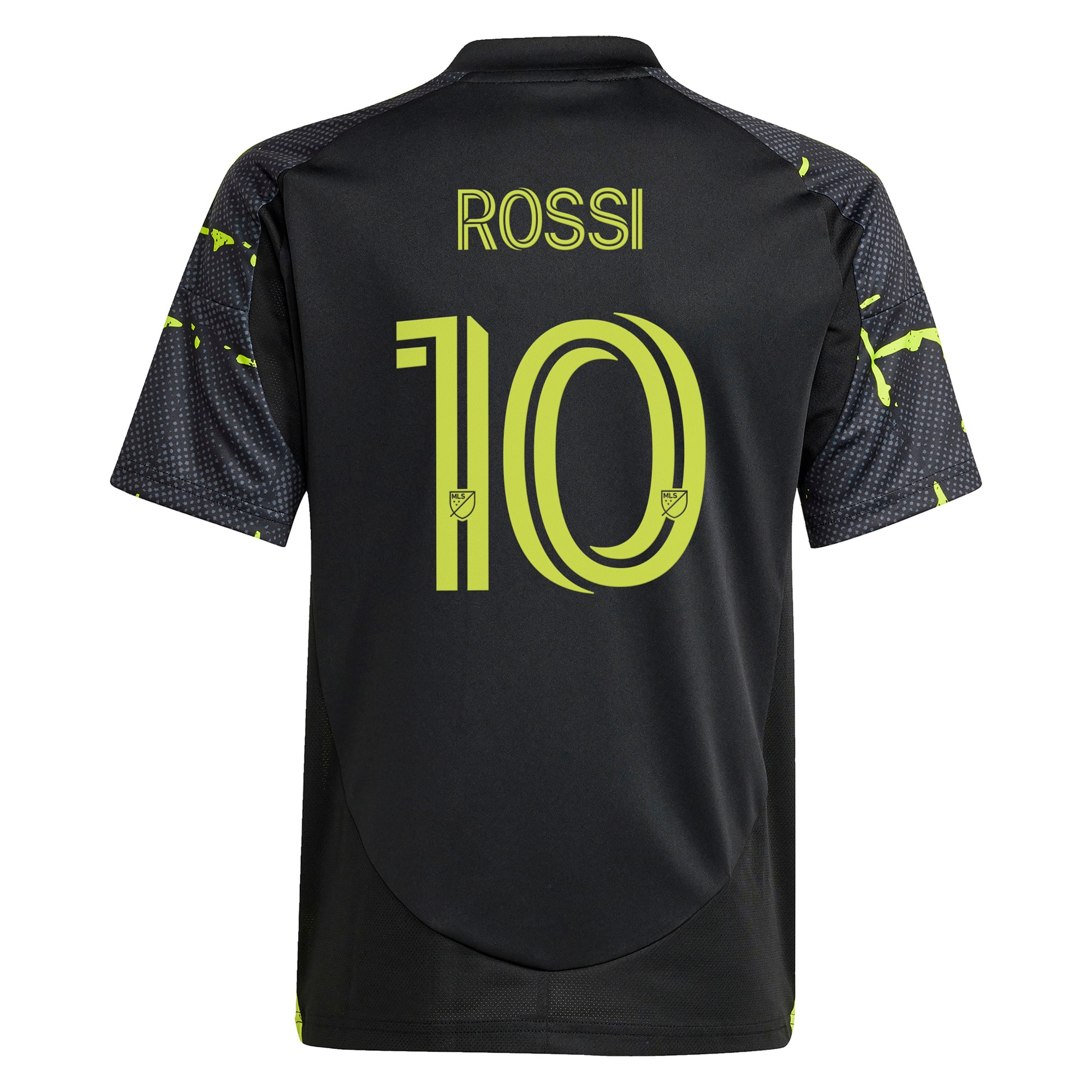 [SJH] Diego Rossi Columbus Crew Youth 2025 The Goosebumps Kit Replica Player Jersey - Black