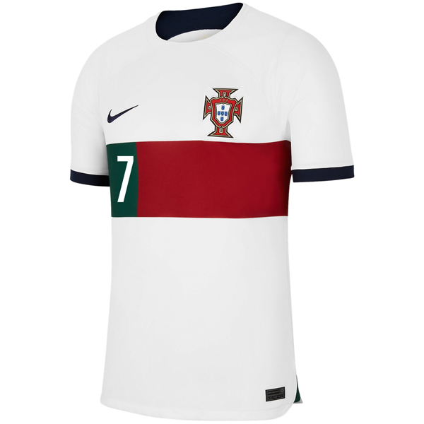 Club Approved Men Por Ronaldo Portugal Away Elite Away Jersey 2022