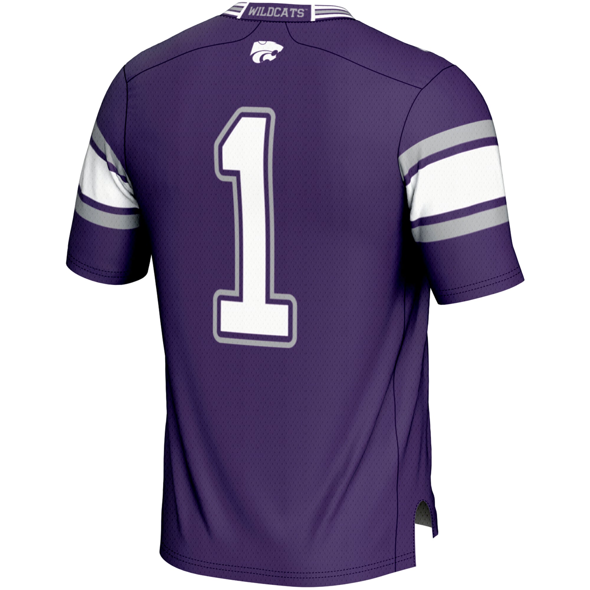 Youth #1 Purple Kansas State Wildcats Football Jersey
