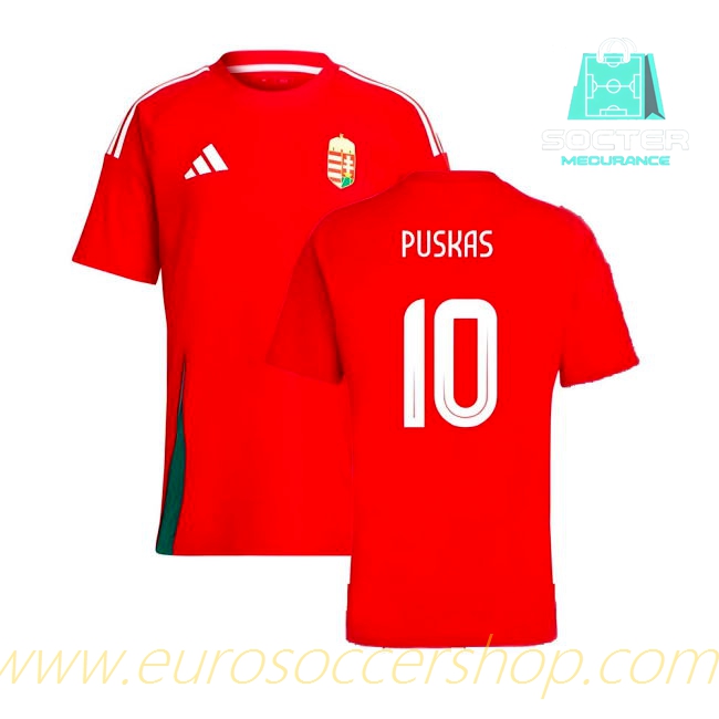 2024-25 Edition Hungary Home Football Shirt (PUSKAS 10)