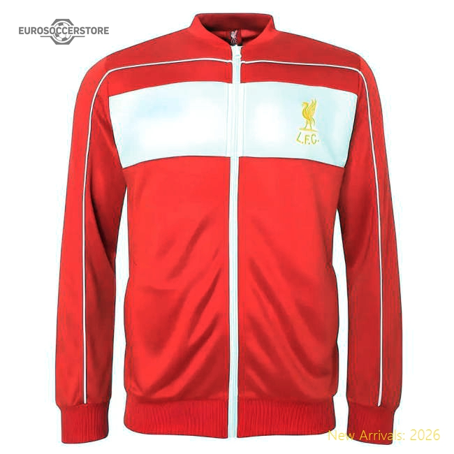 1982 Liverpool Fc Crown Paints Track Jacket Fan Edition