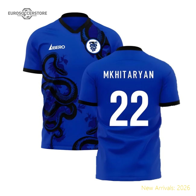 Inter Milan Mkhitaryan Genuine Training Jersey Heritage