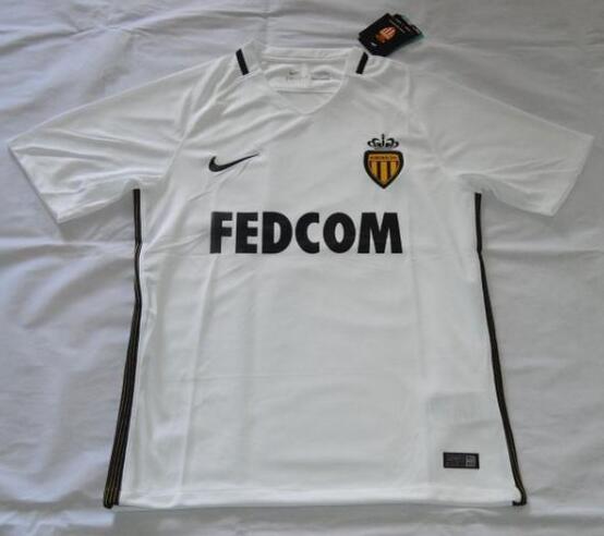 Cheap Monaco Soccer Jersey Football Shirt Away 201617 Soccer Jersey