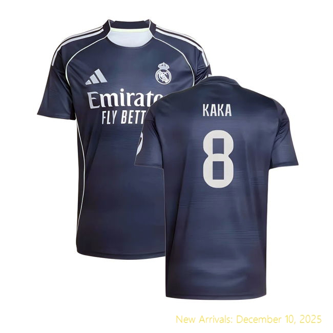 2025-2026 Real Madrid Away Shirt - Authentic Kit (Kaka 8)