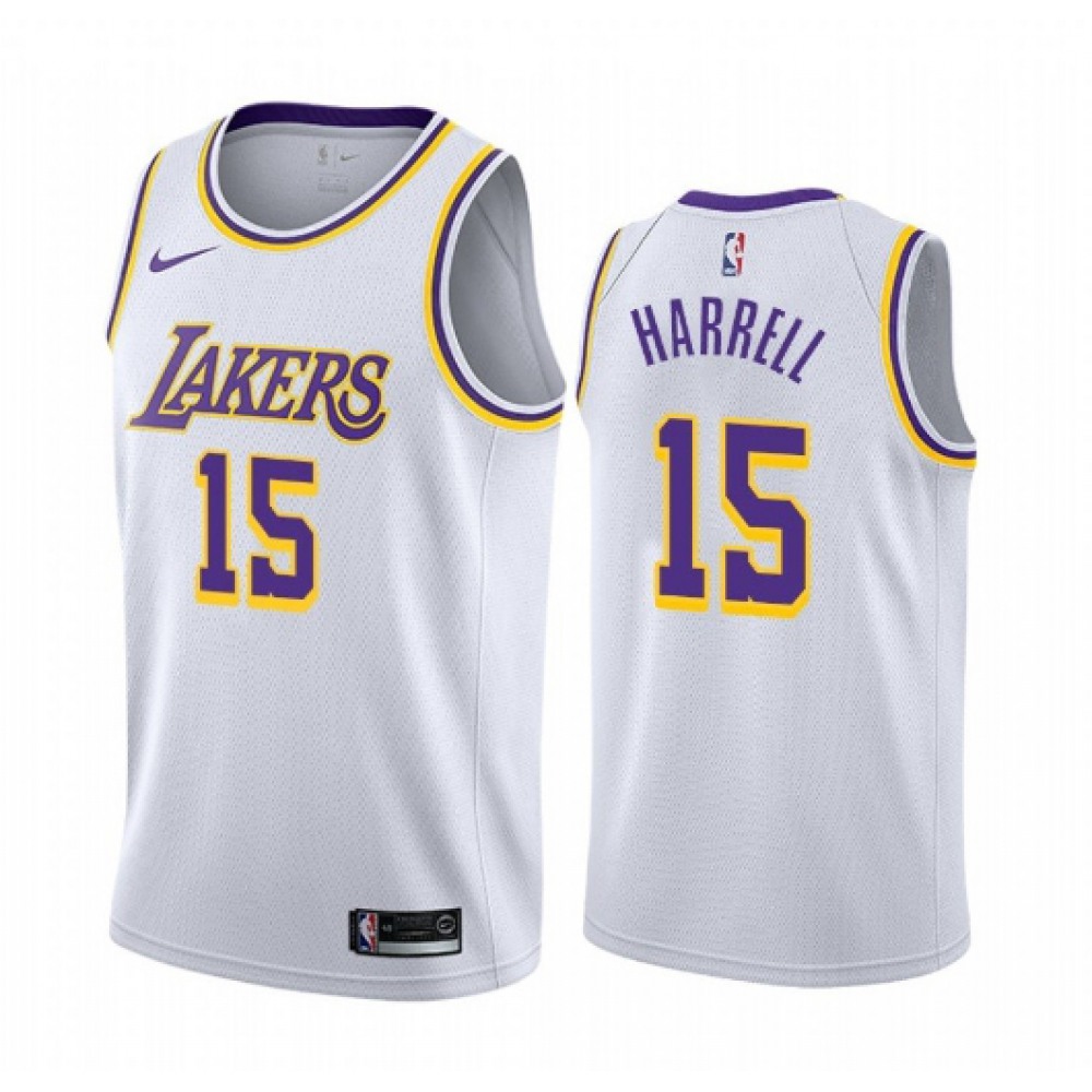 Performance Men's Lakers #15 Montrezl White Basketball Jersey