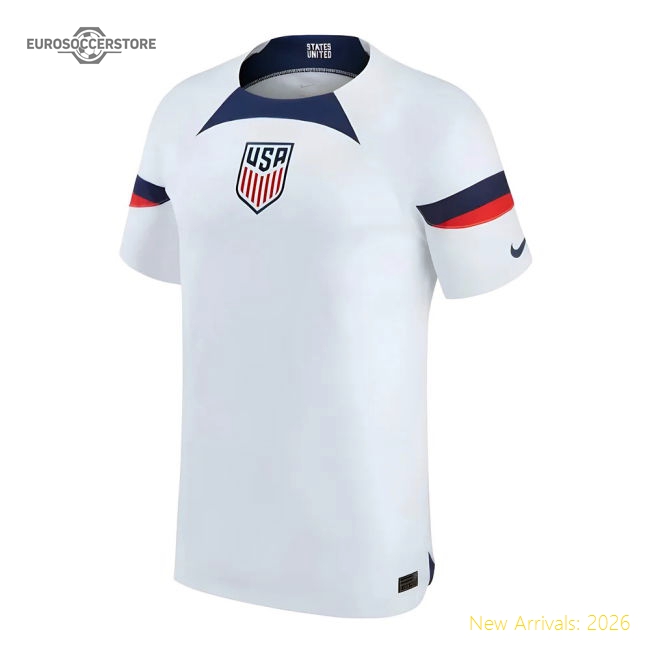 Premium-grade 2022-2023 American National Team First Jersey (kids)