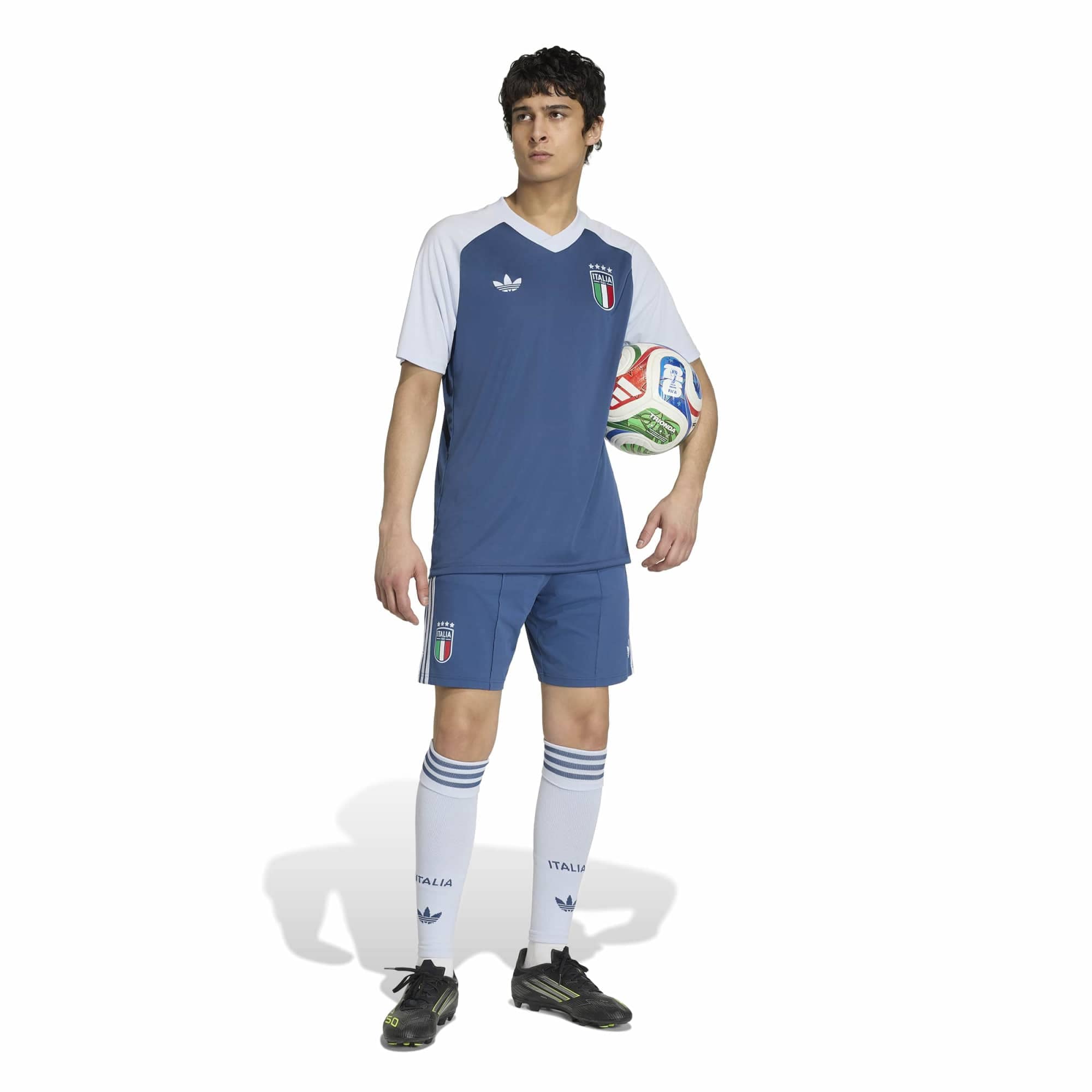 [LK] Italy National Team 2026 Pre-Match Jersey Top - Blue