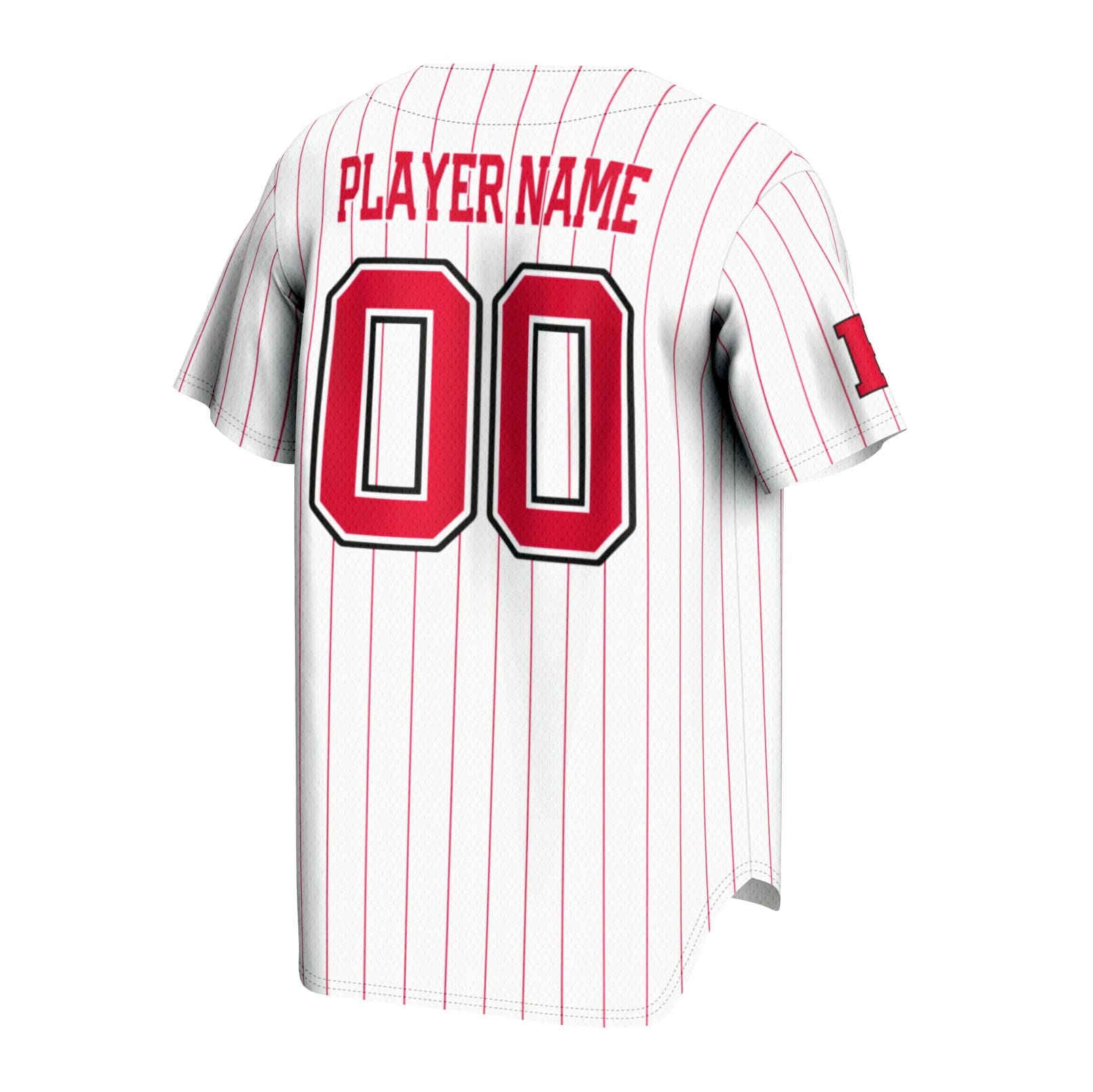[NJP] Rutgers Scarlet Knights GameDay Greats Youth NIL Pick-A-Player Lightweight Baseball Jersey - White