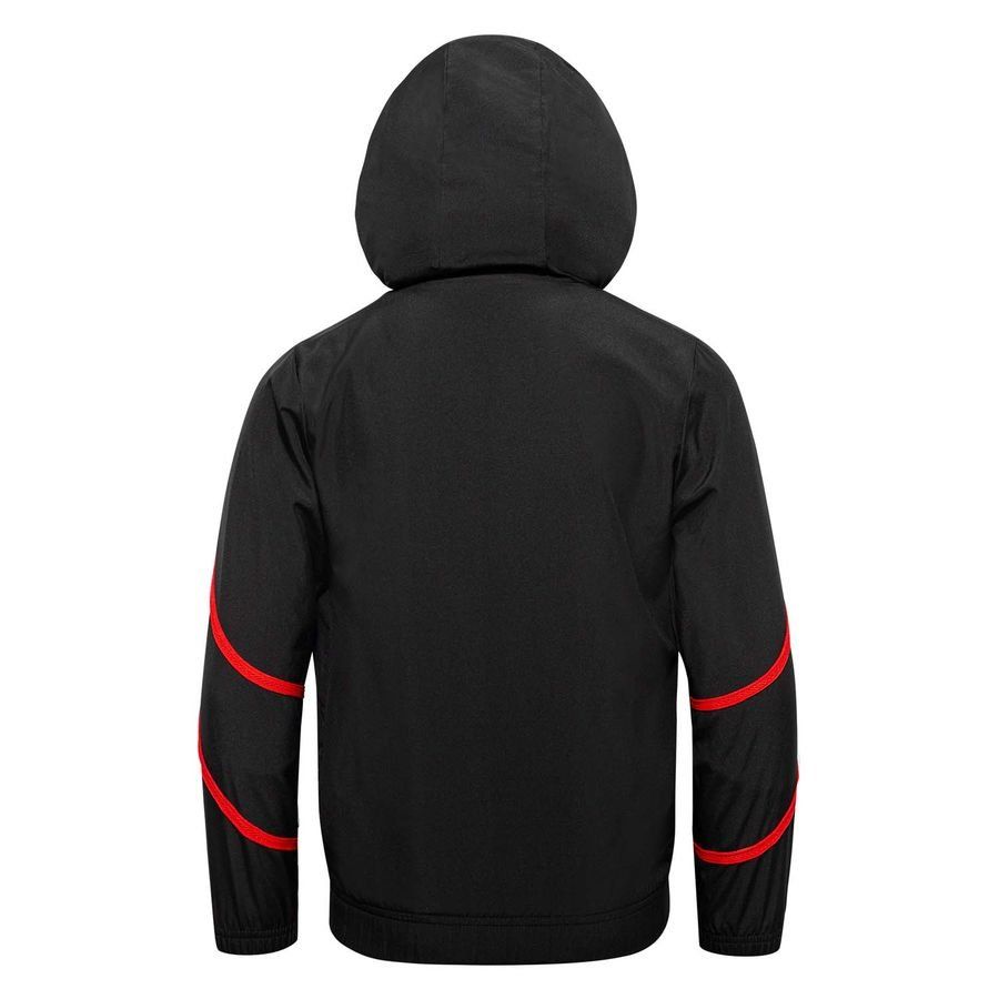 Milan Travel Jacket Pre Match Woven Anthem Puma Jet Black/for All Time