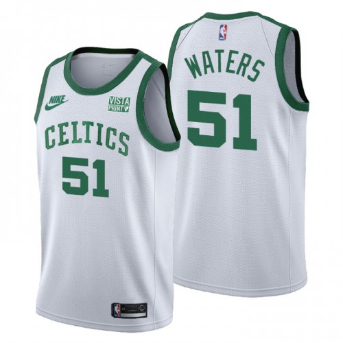 BOS White Nike B. Celtics #51 NBA Jersey Game Day Wear NBA Fan Apparel