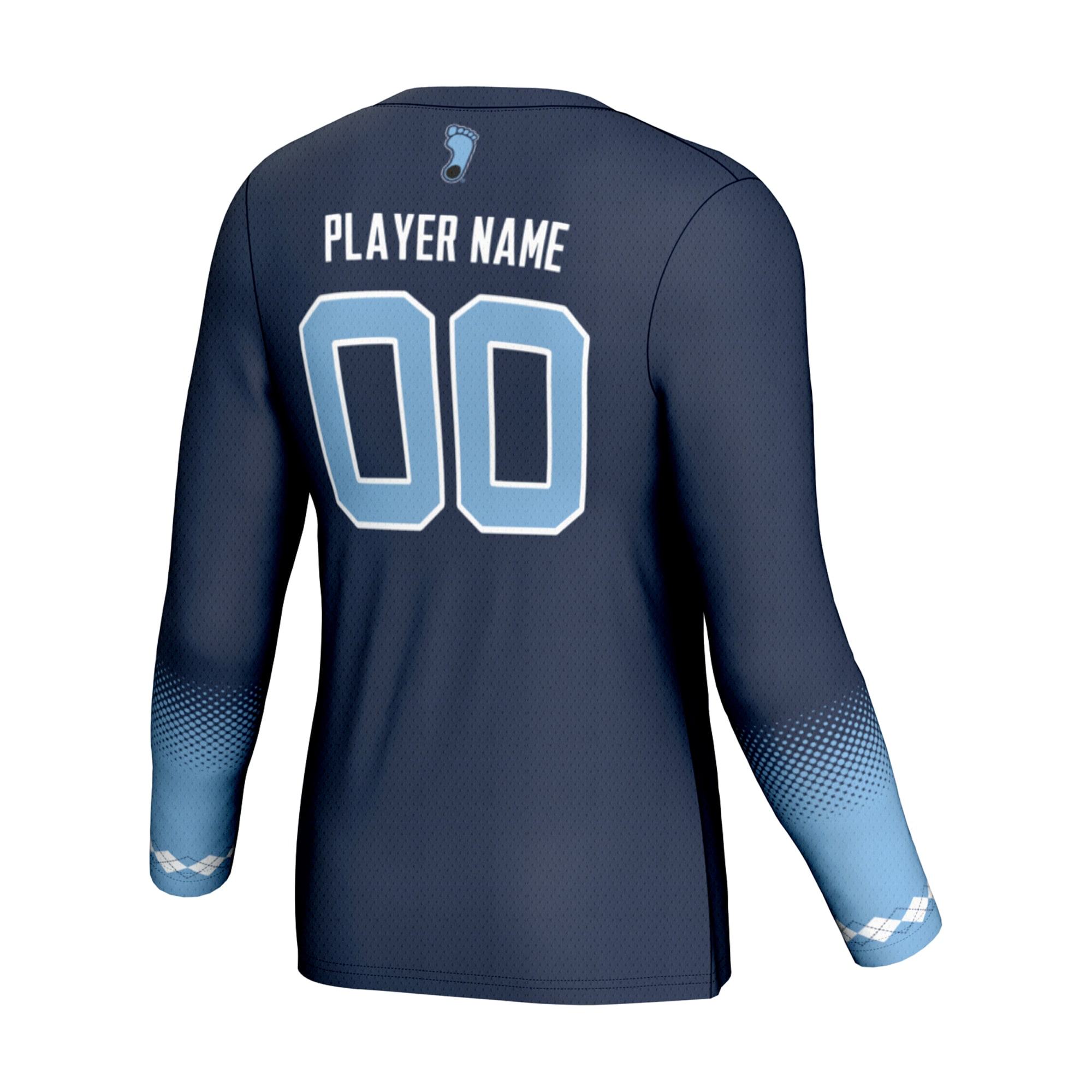 [NJP] North Carolina Tar Heels GameDay Greats Unisex Pick-A-Player NIL Women's Volleyball Lightweight Jersey - Navy