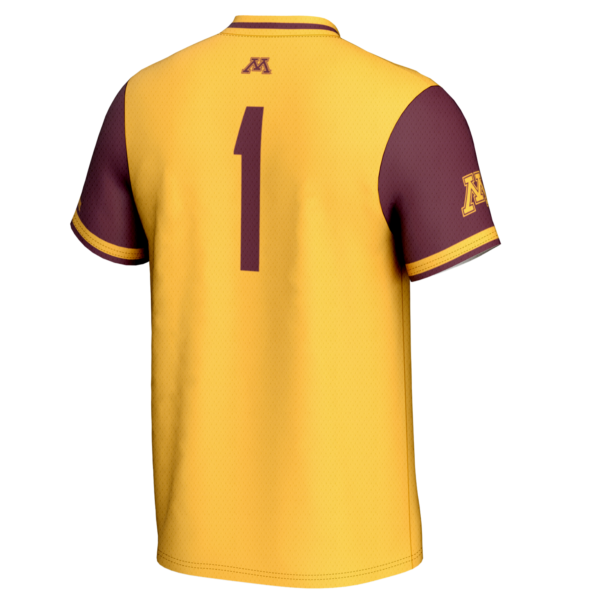 [NJP] Minnesota Golden Gophers GameDay Greats Unisex Lightweight Softball Jersey - Gold