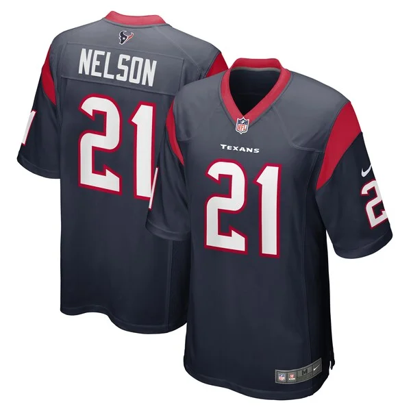 None Steven Nelson Game Jersey - Navy | NFL Player Jersey | NFL Footba