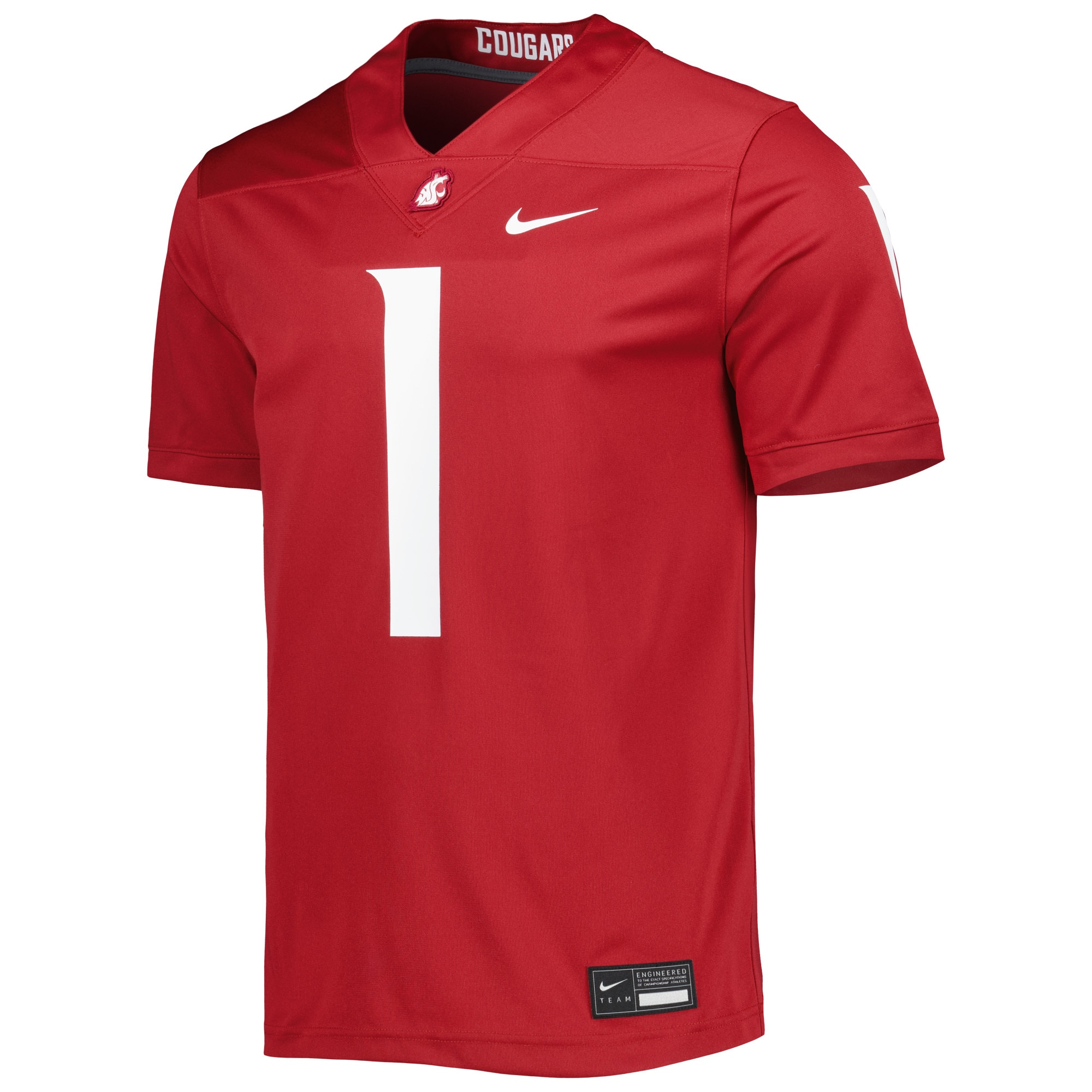 [DDG] Washington State Cougars Untouchable Football Jersey - Crimson