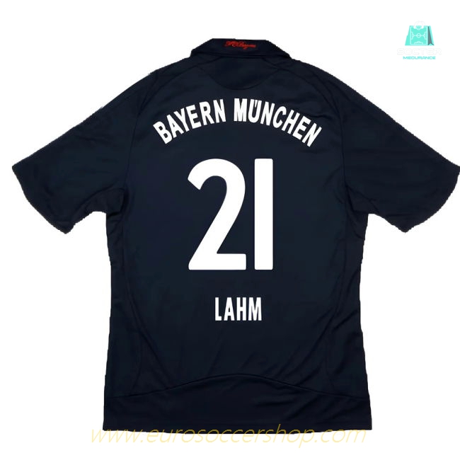 Bayern Munich 2008-10 Away Shirt ((Excellent) S) (Lahm 21)