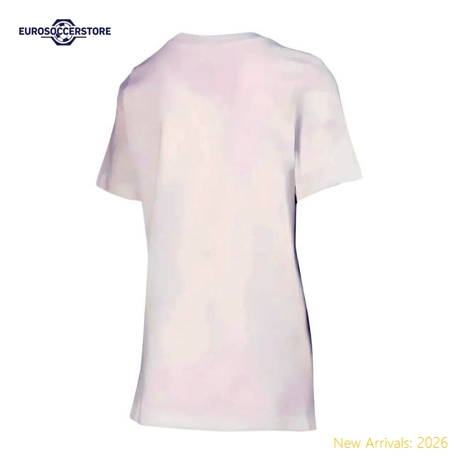 2022-2023 England Crest Tee (White) - Kids
