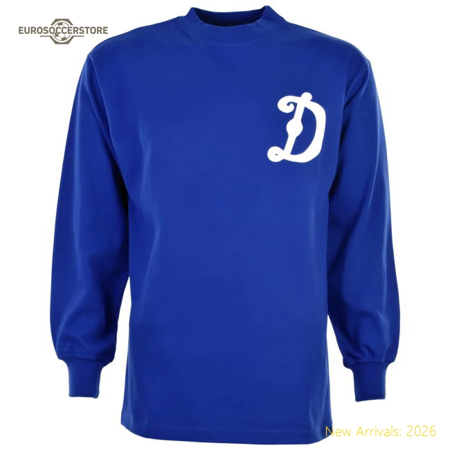 Dynamo Moscow 1960s Kids Retro Football Shirt