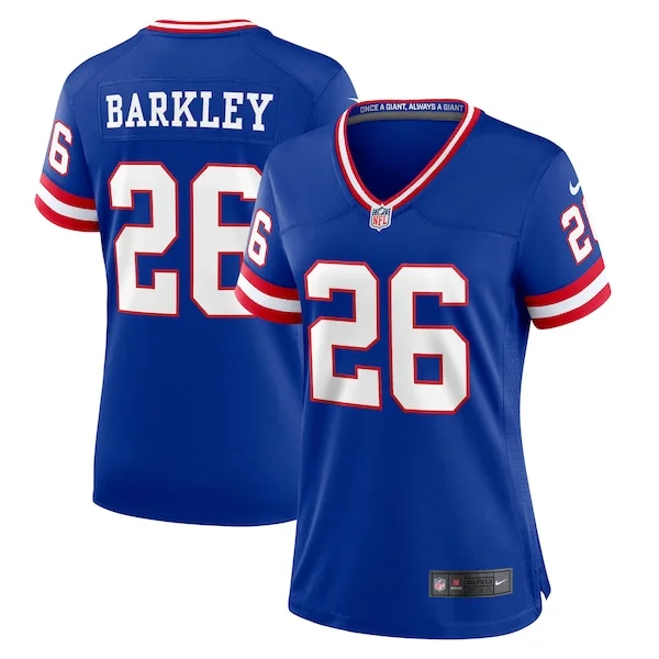 None Saquon Barkley  Jersey - Royal | NFL Player Jersey | NFL Football