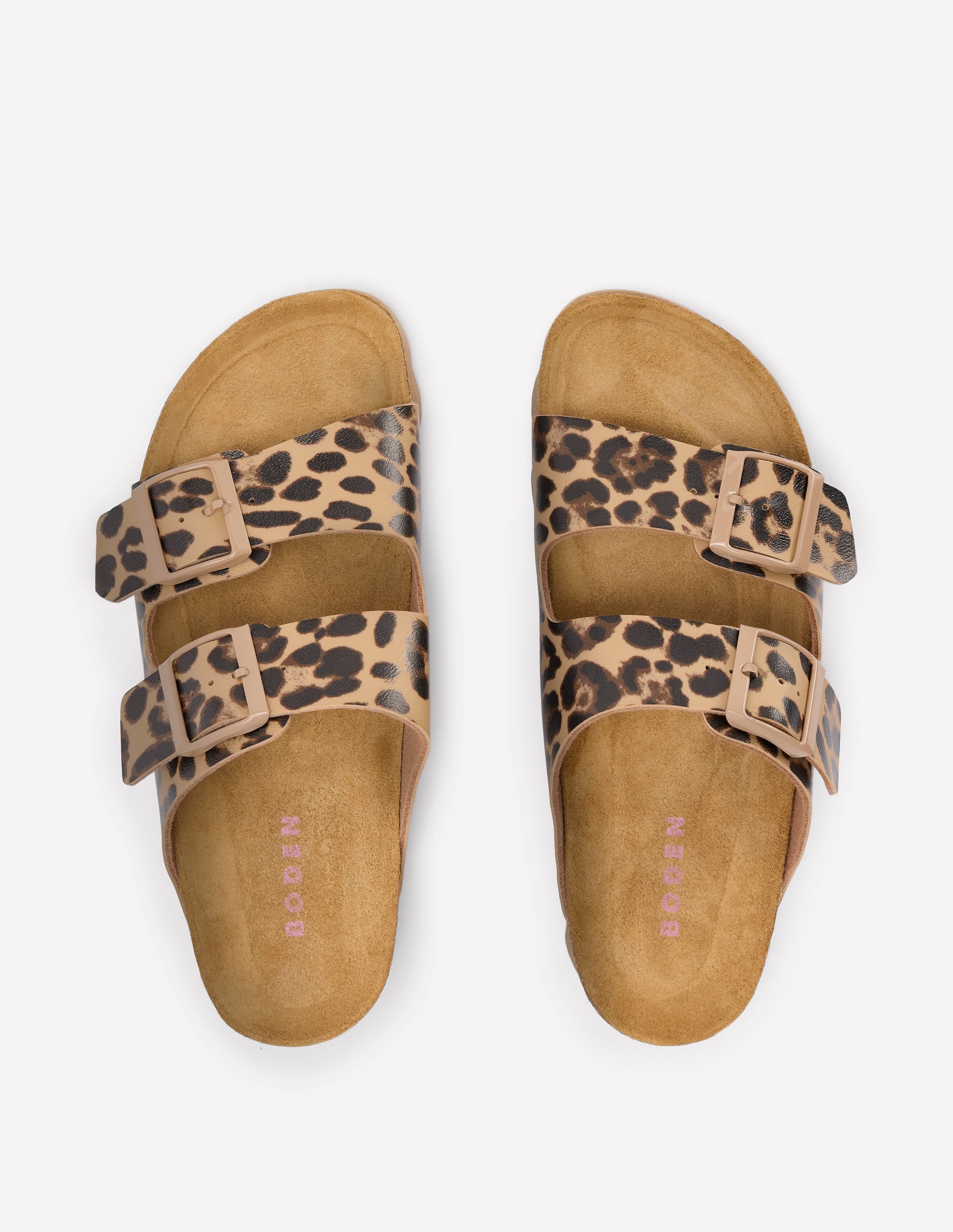 Lyla Printed Buckle Sliders