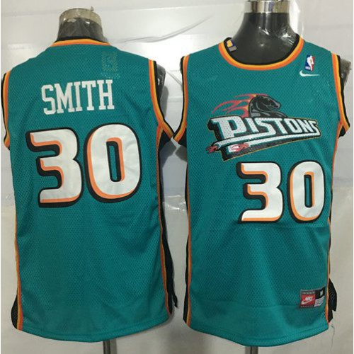 Pistons Green Detroit Pistons #30 Nike Jersey - On Sale Quality