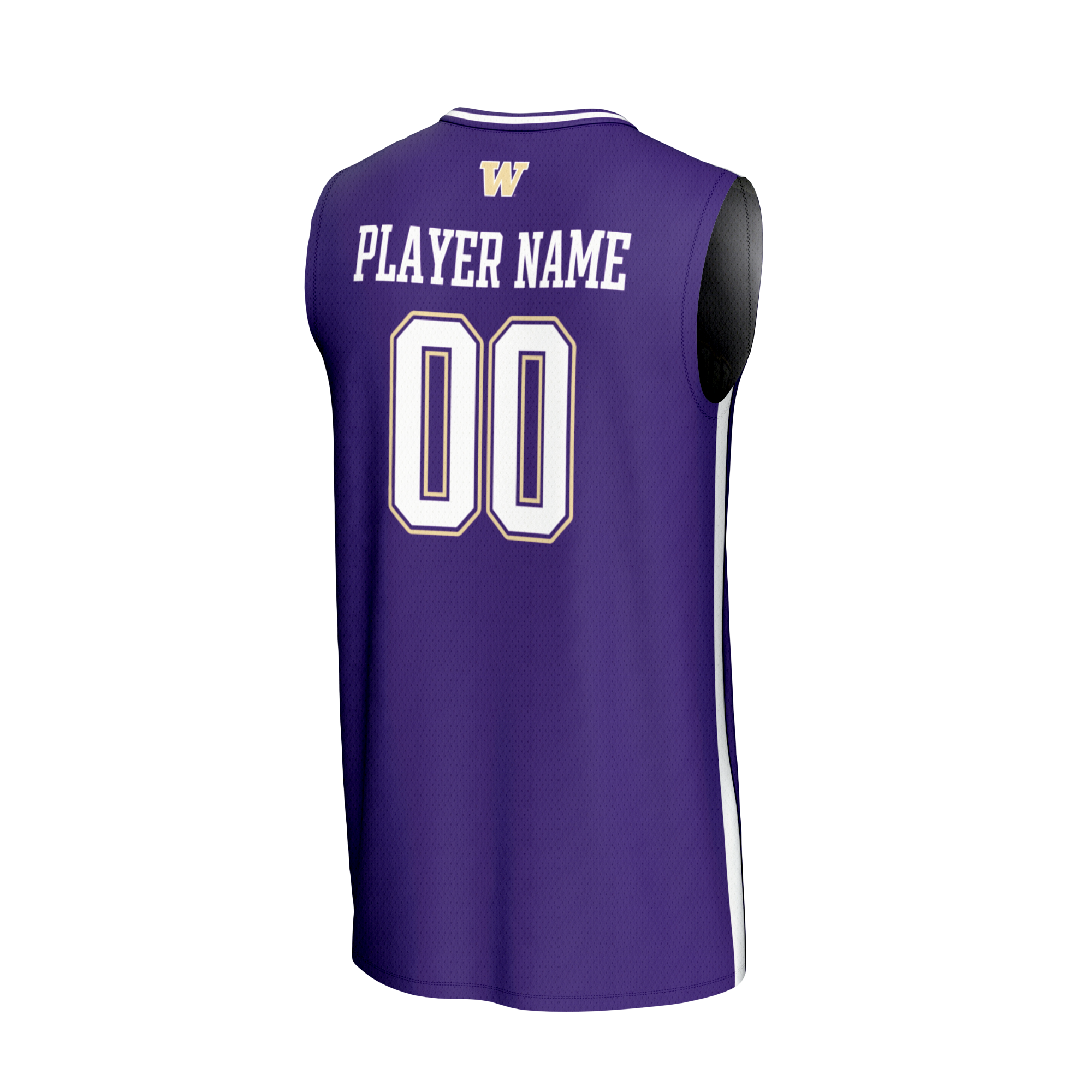 [DDG] Washington Huskies GameDay Greats NIL Pick-A-Player Lightweight Basketball Fashion Jersey - Purple