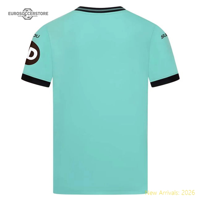 Wolves Away Kit 2025-2026 Fan Wear Jersey Stadium Approved
