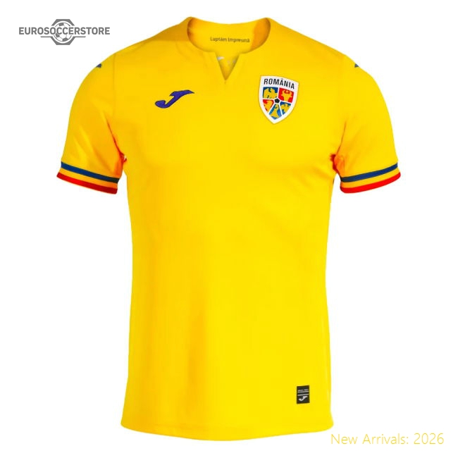 Romania 2023 Home Jersey Shirt Football Fan Apparel For Football Supporter Collection