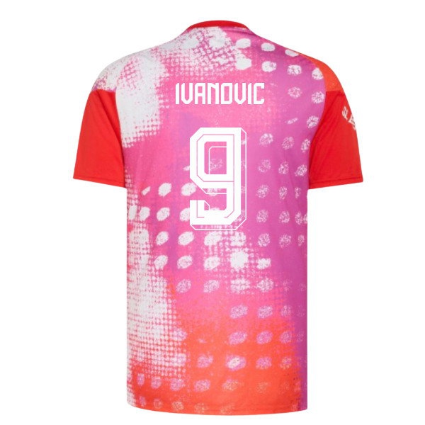 [JED] 2026 2027 Benfica Pre Match Shirt Uniform (Red) (Ivanovic 9)