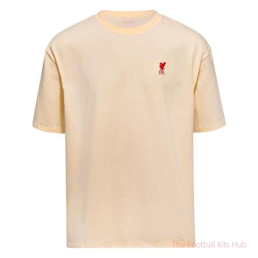 Men Liverpool T-Shirt Oversized - Cream